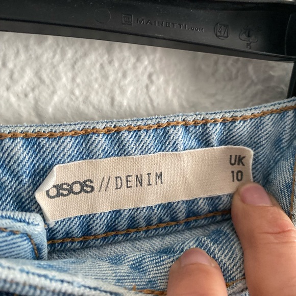 ASOS Ripped denim short. Size 6 - Picture 10 of 10